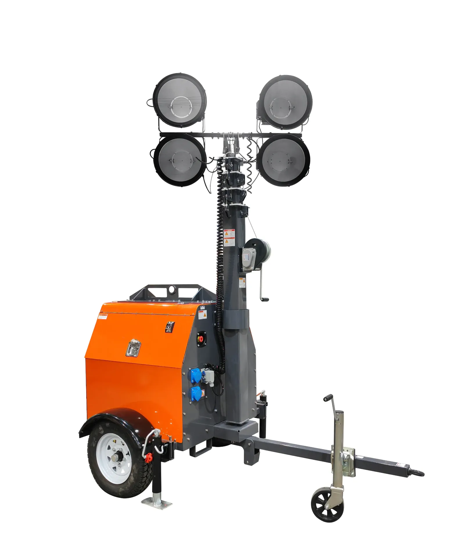 Torre de iluminación - x4 500w - 110v - VENTA