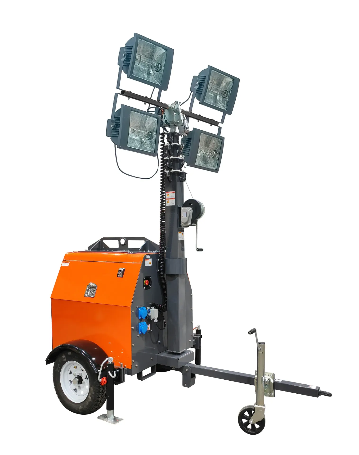 Torre de iluminación - x4 1000w - 220v - RENTA