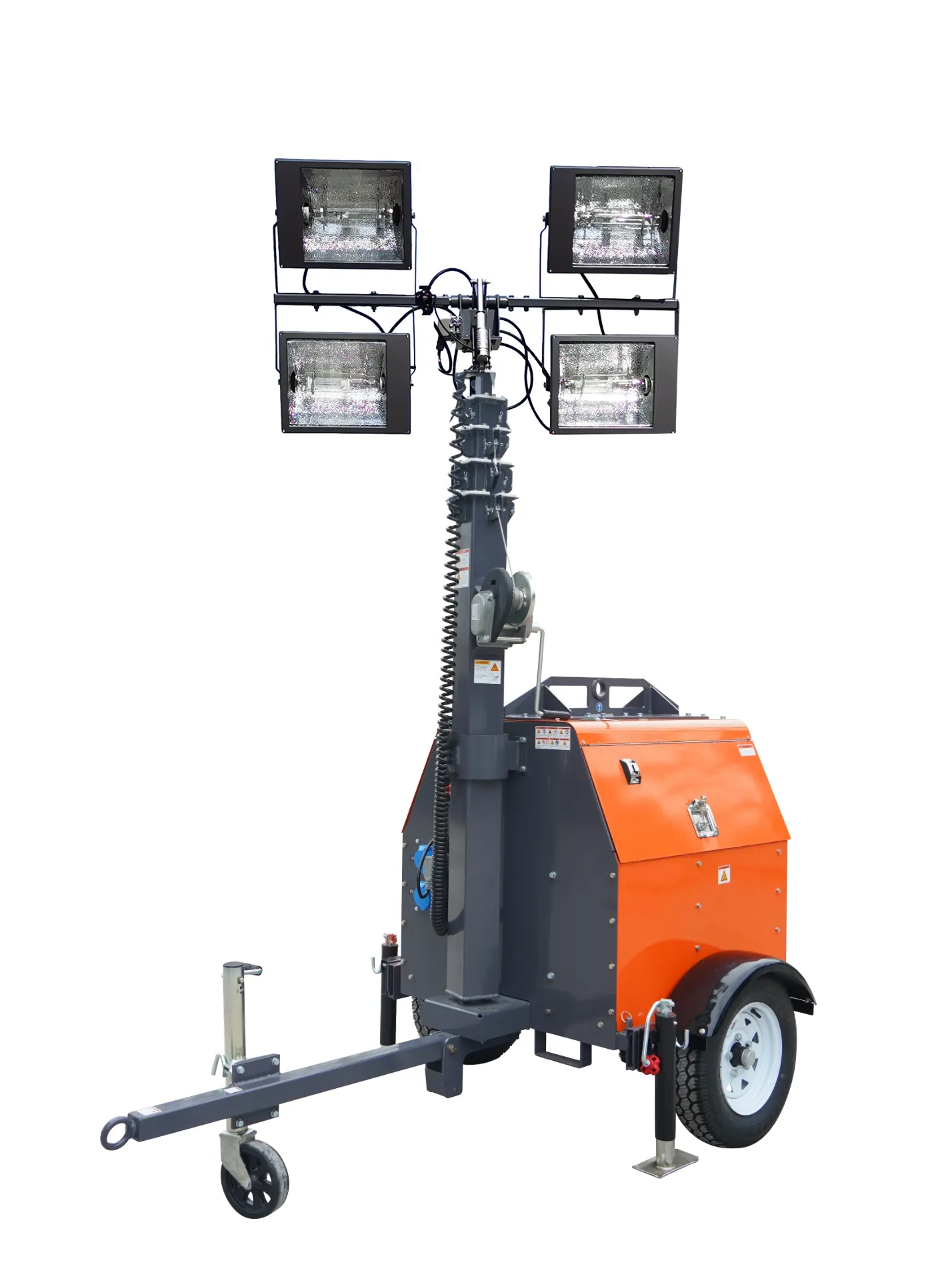 Torre de iluminación móvil - 4x1000w - 220v - RENTA